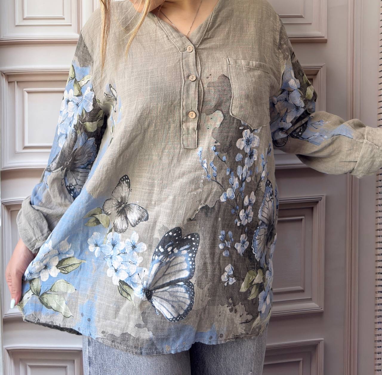 شومیز لنین ایتالیایی فوق خنک